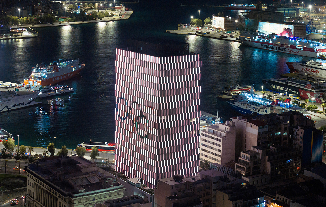 Ο Πύργος Πειραιά υποδέχεται την Ολυμπιακή Φλόγα και το γαλλικό ιστιοφόρο «Le Belem»
