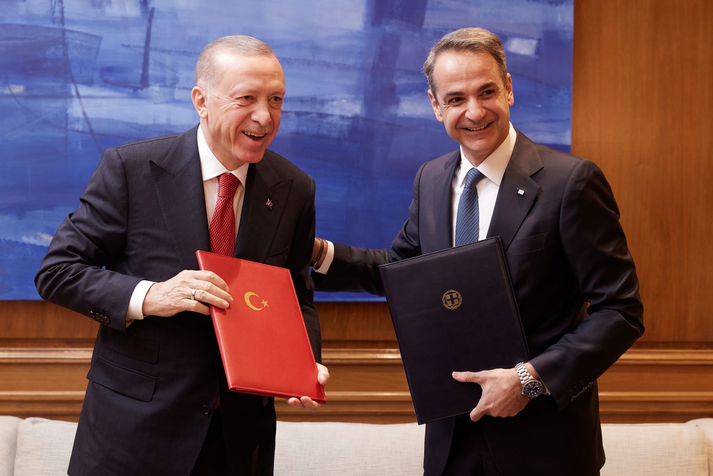 Στην Άγκυρα ο Μητσοτάκης: Ξεκίνησε η συνάντηση με τον Ερντογάν &#8211; Αναμένεται να υπογραφούν δυο νέες συμφωνίες