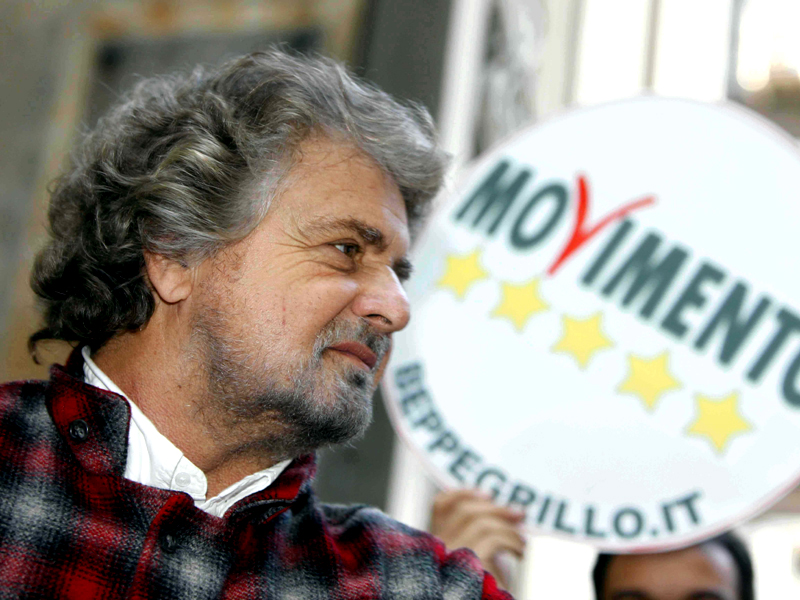 Πρώτο στις δημοσκοπήσεις το ιταλικό Κίνημα Πέντε Αστέρων