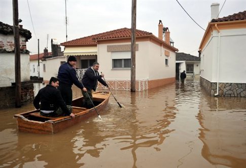 Κινητοποιείται ο στρατός για τις πλημμύρες στον Έβρο