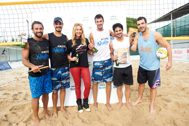 Amstel Radler & Beach Volley στην καρδιά του χειμώνα!!