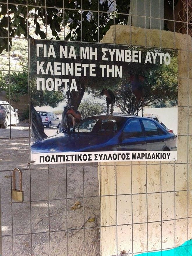 Ξεχωριστές επιγραφές και πινακίδες