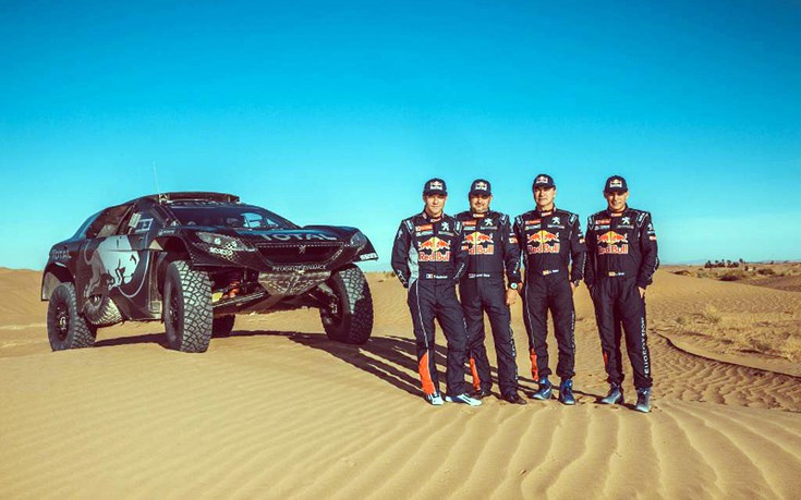 O Loeb στο Rally Dakar 2016 (pics)