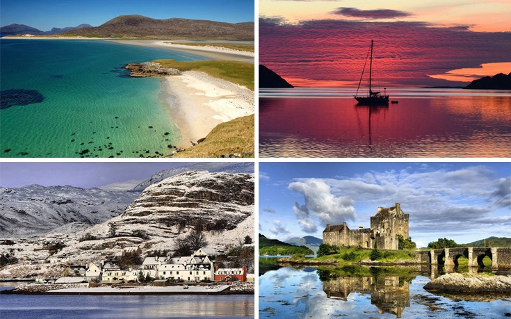 Η σπάνια ομορφιά της Σκωτίας τις τέσσερις εποχές