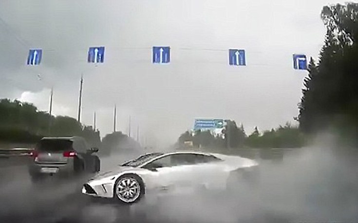 Η καταστροφή μιας Lamborghini σε 6 δευτερόλεπτα