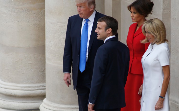 ΜΑΚΡΟΝ ΤΡΑΜΠ MACRON TRUMP