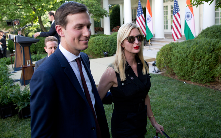 ΙΒΑΝΚΑ ΤΡΑΜΠ ΤΖΑΡΕΝΤ ΚΟΥΣΝΕΡ Ivanka Trump Jared Kushner