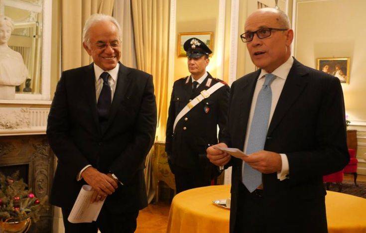 Ο κ. Δημήτρης Κοπελούζος παρασημοφορήθηκε από τον Πρόεδρο της Ιταλικής Δημοκρατίας