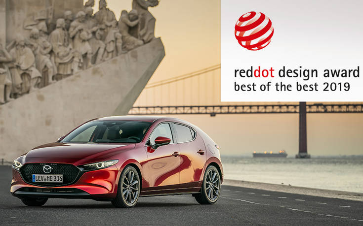 Το νέο Mazda 3 κατέκτησε το βραβείο «Best of the Best» στα Red Dot 2019