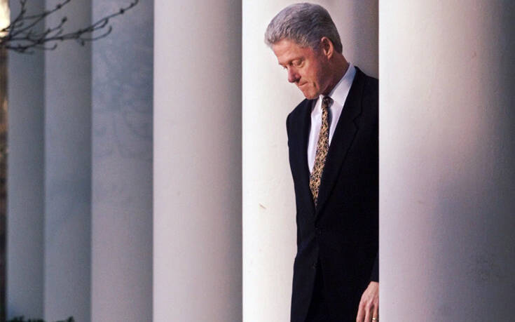 Μπιλ Κλίντον για την ερωτική σχέση με τη Λεβίνσκι: Ήταν μία διέξοδος από το άγχος