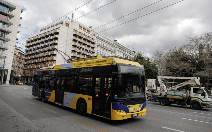 Χωρίς λεωφορεία και τρόλεϊ σήμερα η Αθήνα