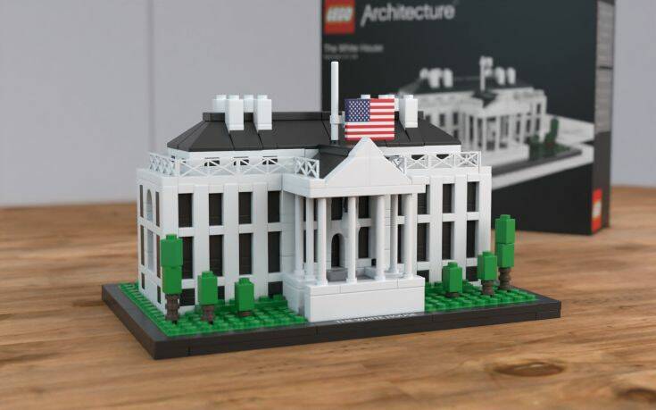 Ο Λευκός Οίκος «ξαναχτίστηκε» με&#8230; τουβλάκια Lego