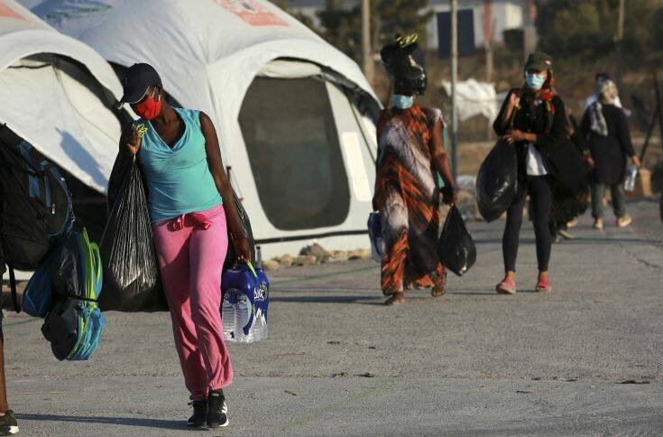 Μυτιλήνη: Κάτω από 8.000 ο αριθμός όσων διαμένουν στο προσωρινό ΚΥΤ του Καρά Τεπέ