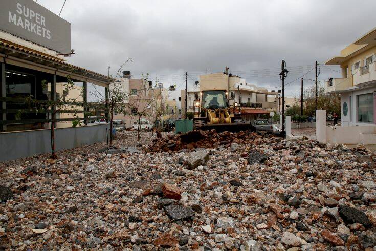 Κακοκαιρία: Σχέδιο αλά «Ιανός» στις πληγείσες περιοχές της Κρήτης