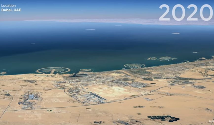 Ο πλανήτης σε timelapse: Το εντυπωσιακό βίντεο του Google Earth με το πώς άλλαξε το τοπίο τα τελευταία 35 χρόνια