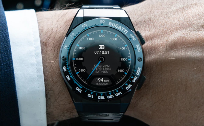 Το ακριβό smartwatch με την υπογραφή της Bugatti