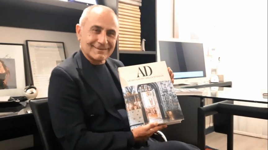 Τα 40 χρόνια της ιταλικής έκδοσης του AD γιορτάζονται με ένα βιβλίο αφιερωμένο στα «100 πιο όμορφα σπίτια στην Ιταλία»