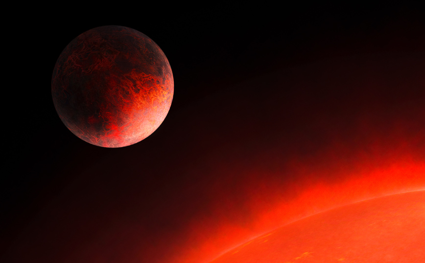Ανακαλύφθηκε «σιδερένιος» καυτός εξωπλανήτης κοντά στη Γη &#8211; Το   έτος του διαρκεί μόλις 8 ώρες
