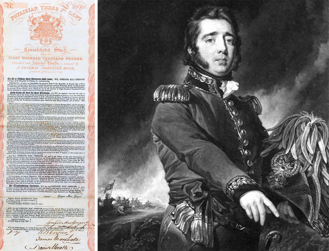 ο σκοτσέζος Gregor MacGregor ο σκοτσέζος Gregor MacGregor