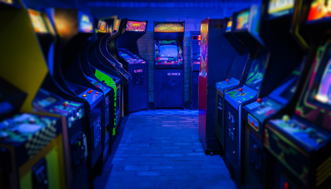 arcade games σε κατάστημα arcade games σε κατάστημα