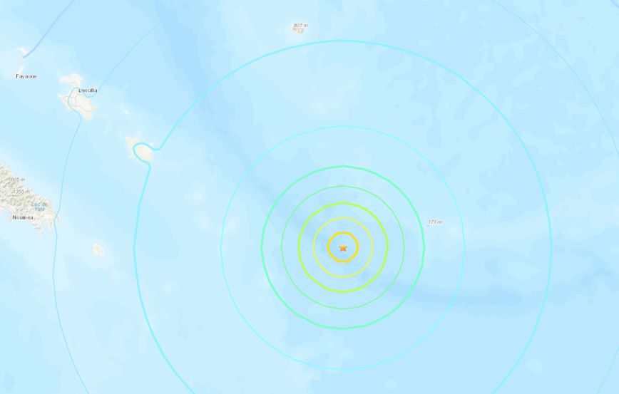 Σεισμός 6,8 βαθμών στη Νέα Καληδονία &#8211; Προειδοποίηση για τσουνάμι