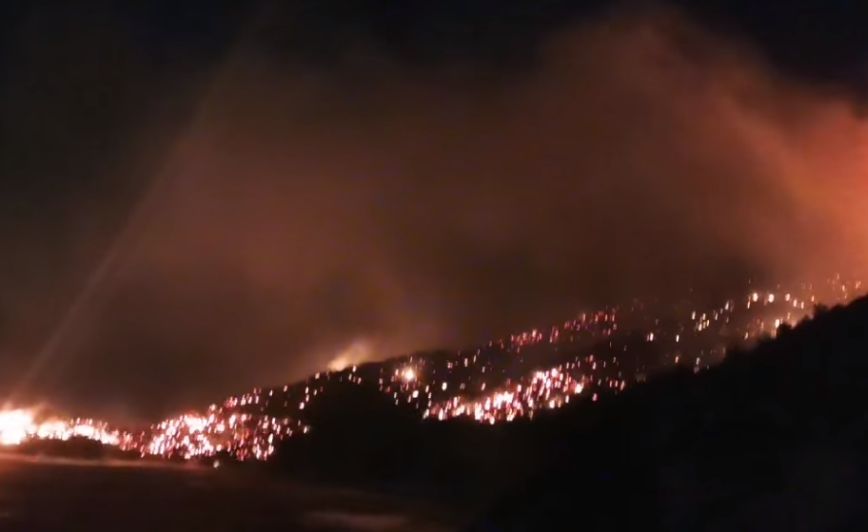 Οριοθετήθηκε η φωτιά στη Σάμο &#8211; Οι φλόγες δεν πλησίασαν τα σπίτια του Λιμνιώνα