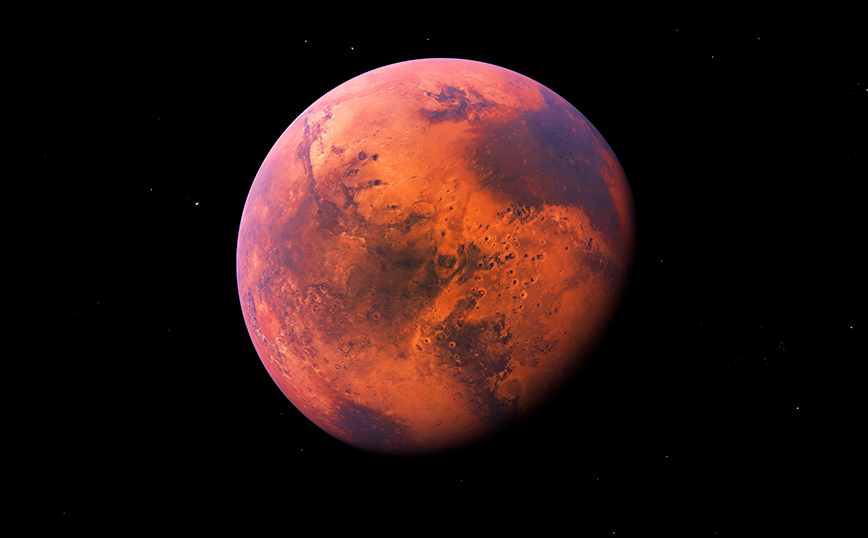 Εντυπωσιακή εικόνα της NASA από την τροχιά του Άρη