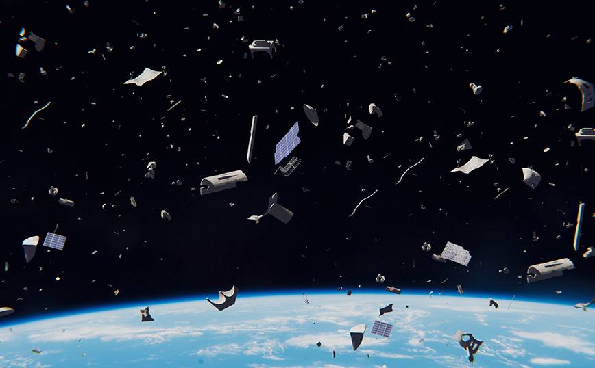 Έρχονται νέοι κανόνες για την αντιμετώπιση των αυξανόμενων κινδύνων από τα διαστημικά σκουπίδια