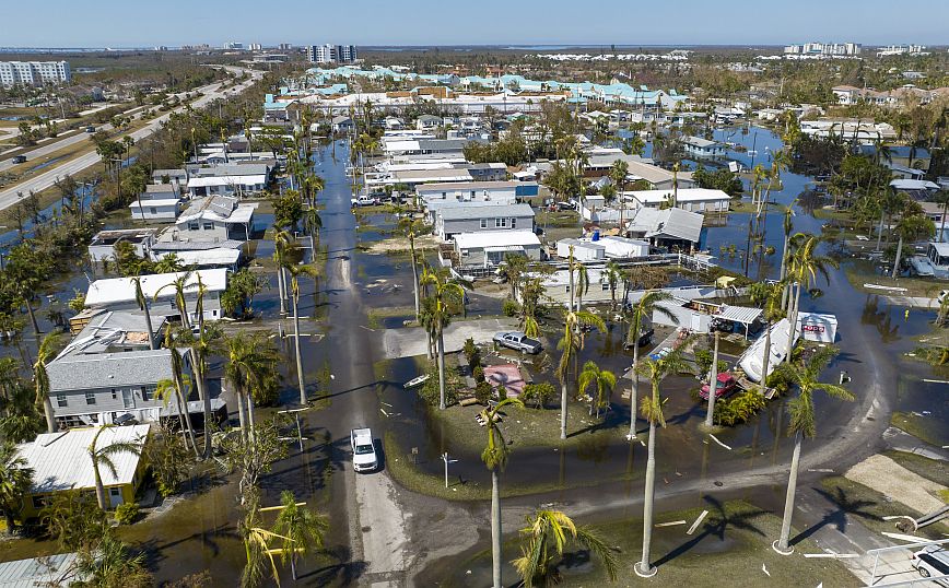 Κυκλώνας Ίαν: Πληροφορίες για τουλάχιστον 70 νεκρούς στις ΗΠΑ &#8211; Πάνω από 1.000 διασώσεις στη Φλόριντα