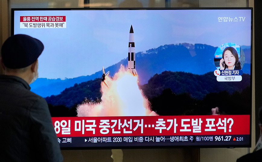 Η Βόρεια Κορέα εκτόξευσε πυραύλους κρουζ προς ανατολική κατεύθυνση &#8211; Η πέμπτη οπλική δοκιμή της φέτος