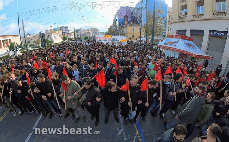 Επέτειος Αλέξη Γρηγορόπουλου: Άνοιξε το κέντρο της Αθήνας, προληπτικές προσαγωγές πριν την πορεία &#8211; Δείτε φωτογραφίες
