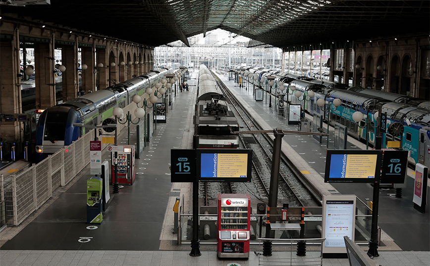 Απεργία στους γαλλικούς σιδηροδρόμους προκαλεί σοβαρά προβλήματα