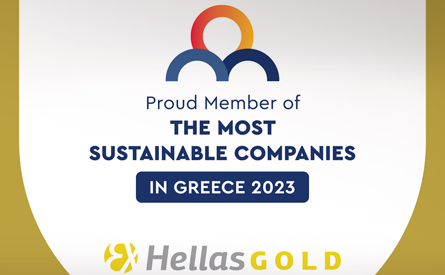 Η Ελληνικός Χρυσός για μια ακόμη χρονιά στις The Most Sustainable Companies in Greece