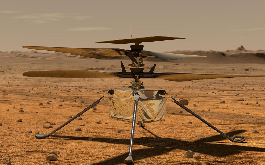Αποκαταστάθηκε μετά από δύο μήνες η επικοινωνία της NASA με το ελικόπτερο Ingenuity στον πλανήτη Άρη