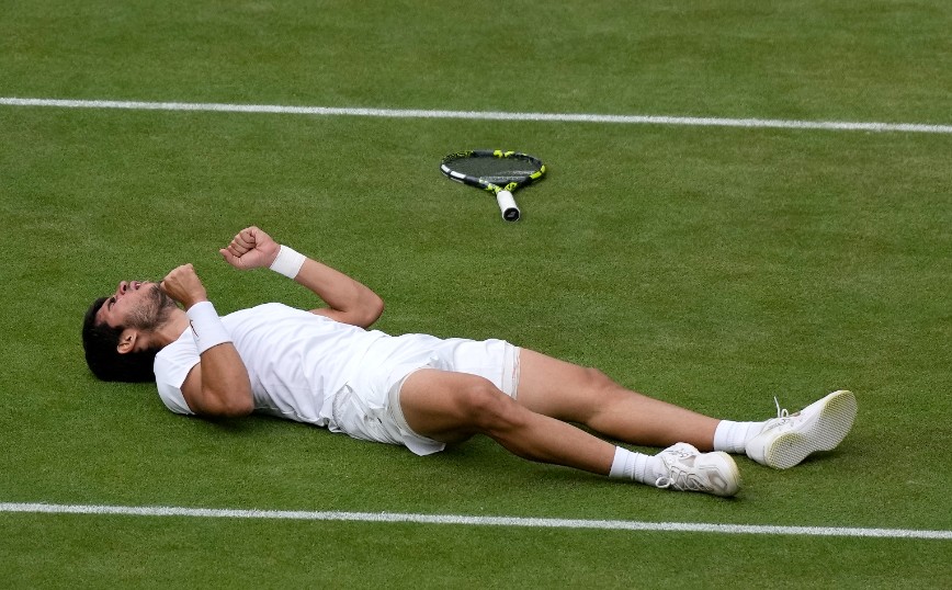 Αλκαράθ &#8211; Τζόκοβιτς 3-2: Θρίαμβος του Ισπανού στον τελικό του Wimbledon