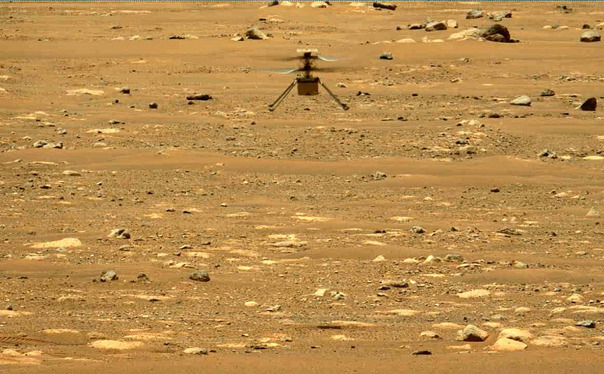 Έρχεται η 60η πτήση του ελικοπτέρου Ingenuity της NASA στον πλανήτη Άρη