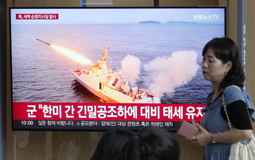 Η Βόρεια Κορέα εκτόξευσε πυραύλους Κρουζ, ενώ το κλίμα στην περιοχή παραμένει τεταμένο