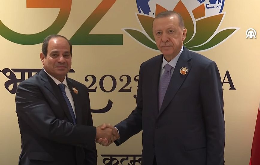 G20: Ιστορικό τετ α τετ Ερντογάν &#8211; Σίσι έπειτα από μία δεκαετία τεταμένων σχέσεων