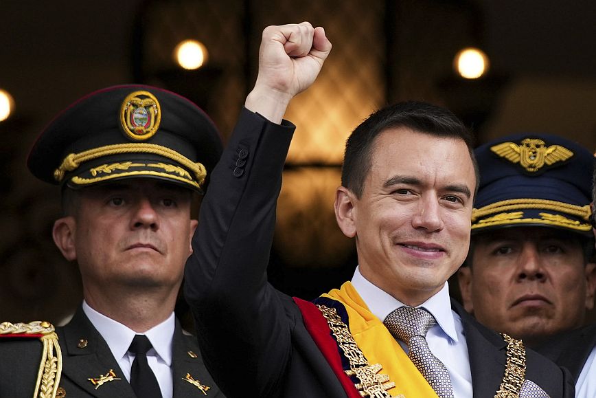 Ο νέος πρόεδρος του Ισημερινού καταργεί την αποποινικοποίηση της κατοχής μικροποσοτήτων ναρκωτικών