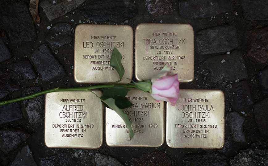 Βεβήλωσαν στη Ρώμη δύο «πέτρες μνήμης» αφιερωμένες στην μνήμη θυμάτων των Ναζί
