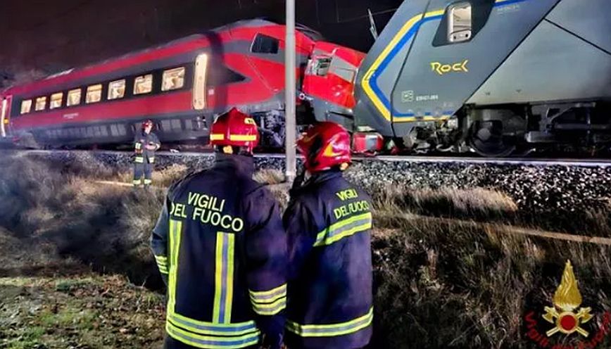 Ιταλία: Τουλάχιστον 17 άνθρωποι τραυματίστηκαν σε σύγκρουση δύο τρένων