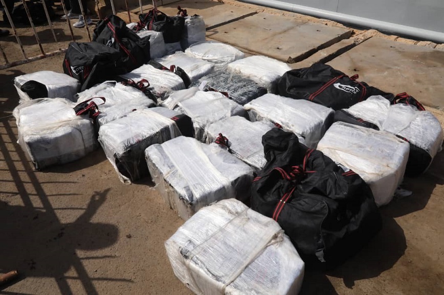 Το Πολεμικό Ναυτικό της Σενεγάλης προχώρησε στην κατάσχεση 690 κιλών κοκαΐνης