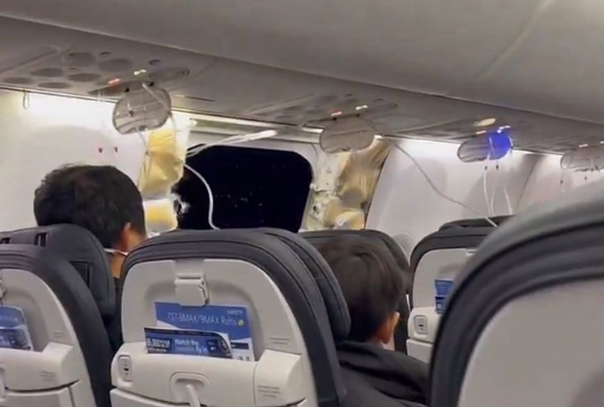 Τρόμος σε πτήση της Alaska Airlines με 177 επιβαίνοντες &#8211; Αποκολλήθηκε παράθυρο λίγο μετά την απογείωση
