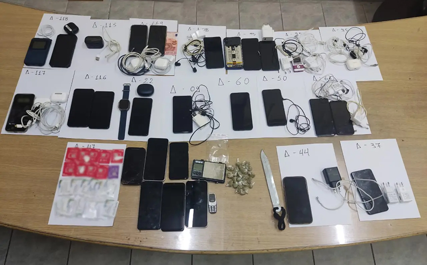 Αιφνιδιαστική έρευνα στις φυλακές Κορυδαλλού &#8211; Βρέθηκαν ναρκωτικά και smartwatch