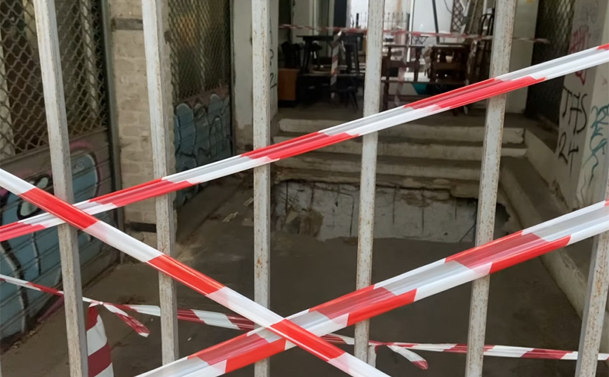Εισαγγελική παρέμβαση για την τρύπα στο Μπιτ Παζάρ στη Θεσσαλονίκη που «κατάπιε» δύο 19χρονους