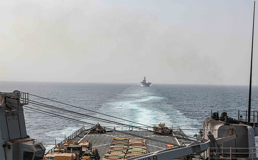 Οι Χούθι έριξαν πυραύλους σε δύο πετρελαιοφόρα δεξαμενόπλοια στην Ερυθρά Θάλασσα