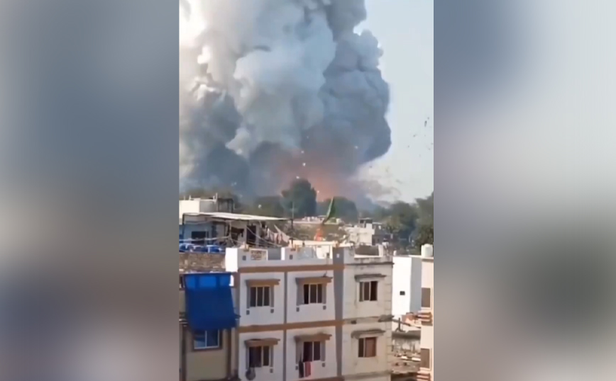 Τραγωδία στην Ινδία: Τουλάχιστον 11 νεκροί και 174 τραυματίες από έκρηξη σε εργοστάσιο πυροτεχνημάτων