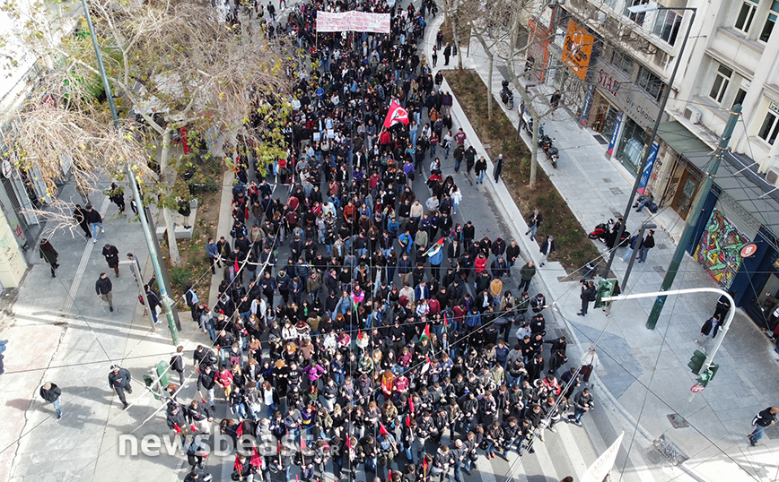 Ολοκληρώθηκε το εκπαιδευτικό συλλαλητήριο &#8211; Αποκαταστάθηκε η κυκλοφορία στο κέντρο της Αθήνας