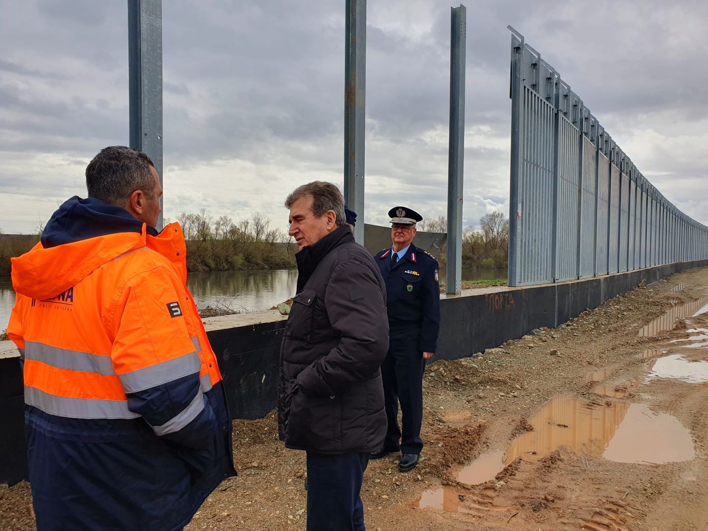 Αυτοψία Χρυσοχοΐδη στα έργα επέκτασης του φράχτη στον Έβρο &#8211; «Τα σύνορα είναι απροσπέλαστα»