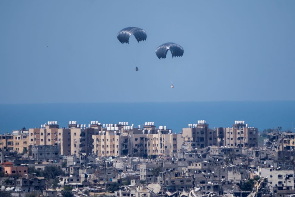 Το τεχνητό λιμάνι που κατασκευάζει ο στρατός των ΗΠΑ στη Γάζα είναι κατά το 50% έτοιμο